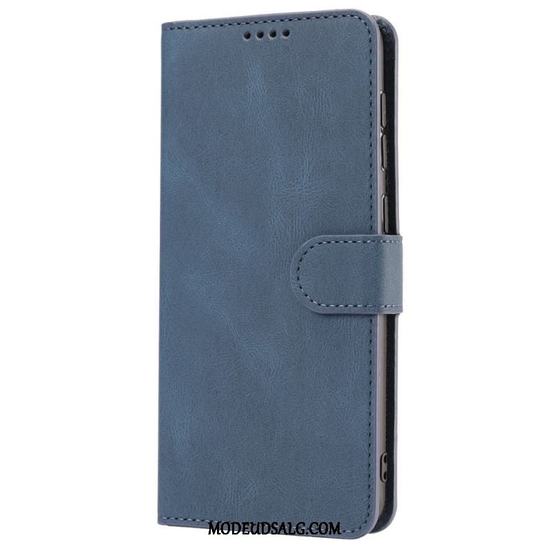 Flip Cover Xiaomi Redmi Note 12 5G Med Snor Retro Strappy