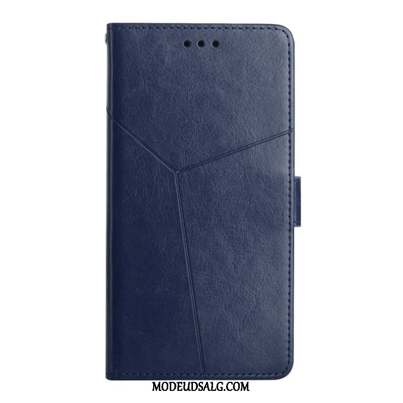 Flip Cover Xiaomi Redmi Note 12 5G Med Snor Y Strappy Design