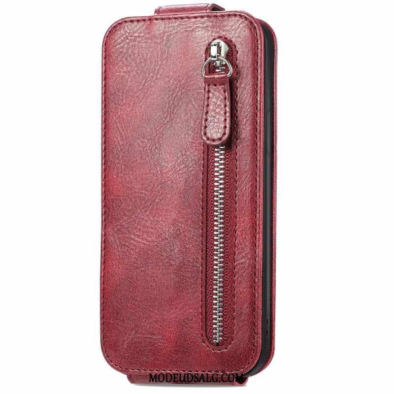 Flip Cover Xiaomi Redmi Note 13 4g Lodret Flap Møntpung