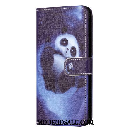 Flip Cover Xiaomi Redmi Note 13 4g Space Panda Strap