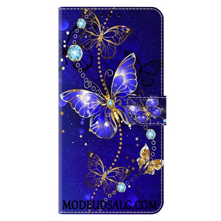 Flip Cover Xiaomi Redmi Note 13 5g Diamantsommerfugle