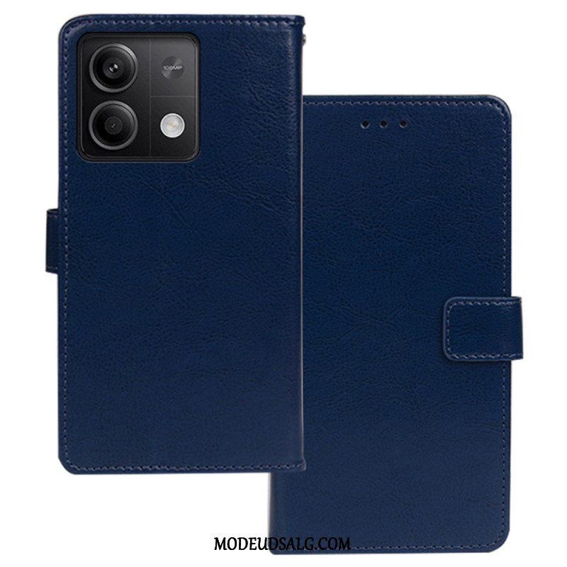 Flip Cover Xiaomi Redmi Note 13 5g Kunstlæder Idewei