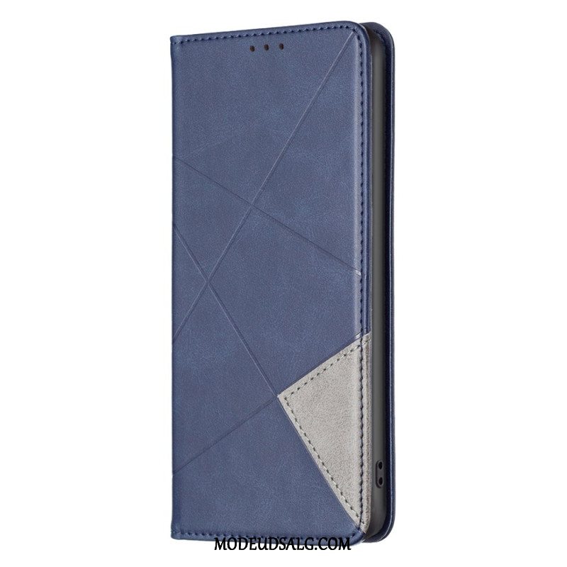 Flip Cover Xiaomi Redmi Note 13 Pro 5g Geometriske Mønstre