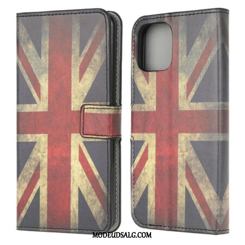 Flip Cover iPhone 13 Mini England Flag