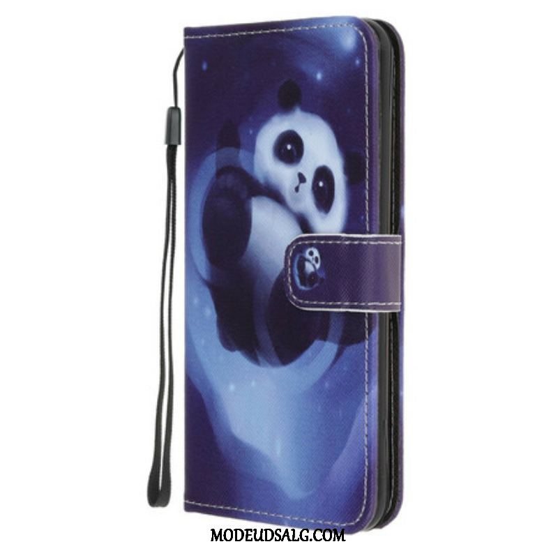 Flip Cover iPhone 13 Mini Panda Space