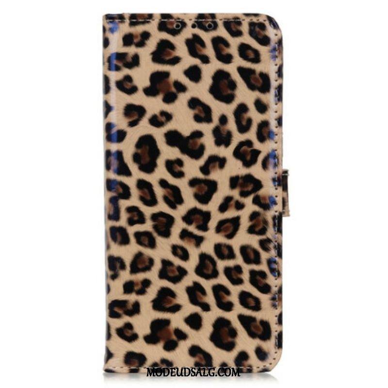 Flip Cover iPhone 13 Pro Leopard