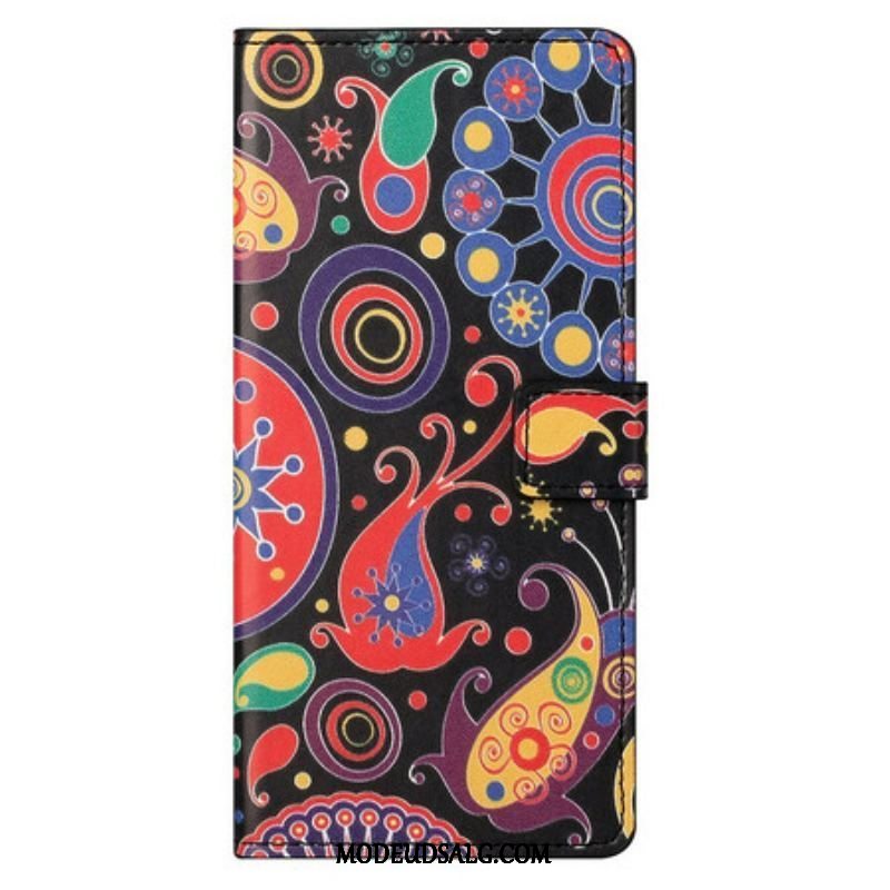 Flip Cover iPhone 13 Pro Max Galaxy Design