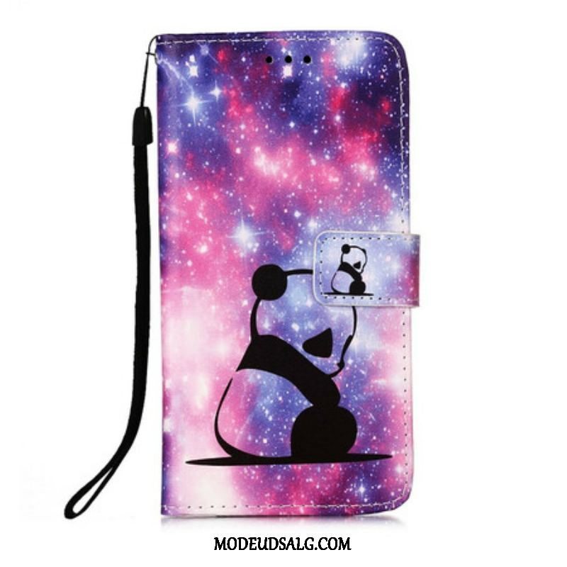 Flip Cover iPhone 13 Pro Panda Galaxy