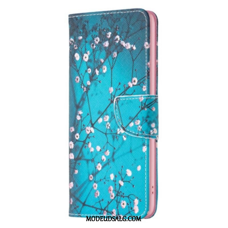 Flip Cover iPhone 15 Blomstrende Grene