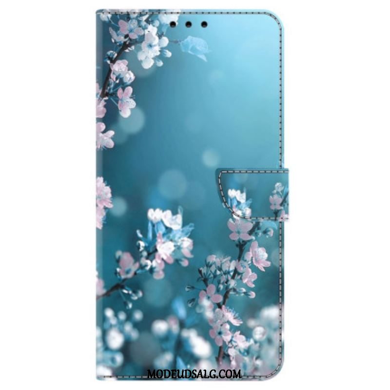 Flip Cover iPhone 15 Pro Blommeblomster