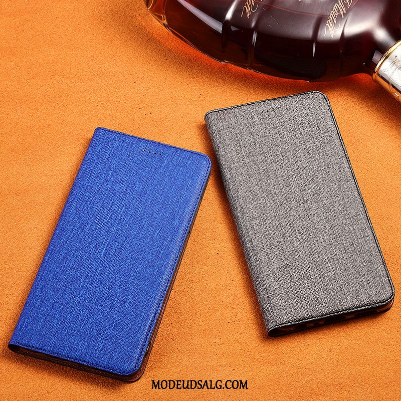 Huawei Mate 10 Etui / Cover Lædertaske Bomuld Og Linned Anti-fald Ny