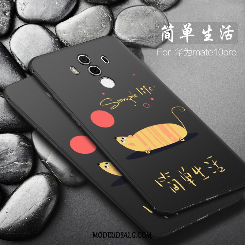 Huawei Mate 10 Pro Etui Beskyttelse Kreativ Tynd Cover Silikone