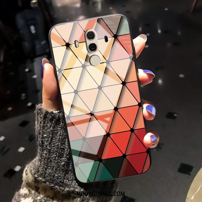 Huawei Mate 10 Pro Etui / Cover Kærlighed Glas Hård Rød Silikone