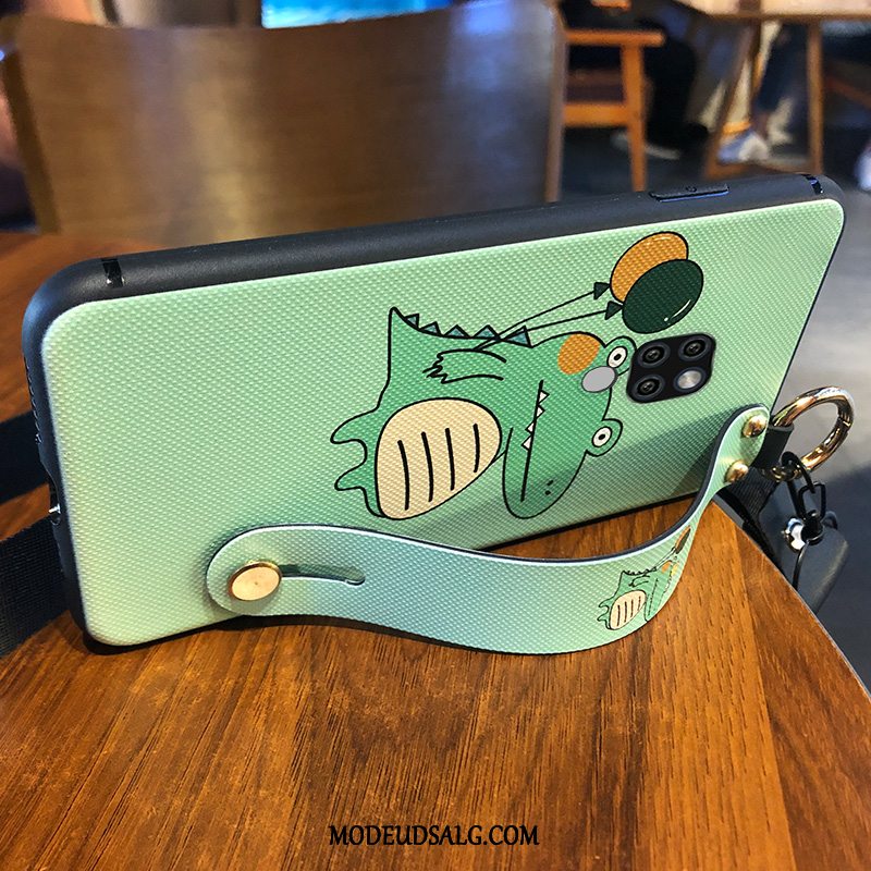 Huawei Mate 20 Etui Blød Hængende Hals Krokodille Cover Cartoon