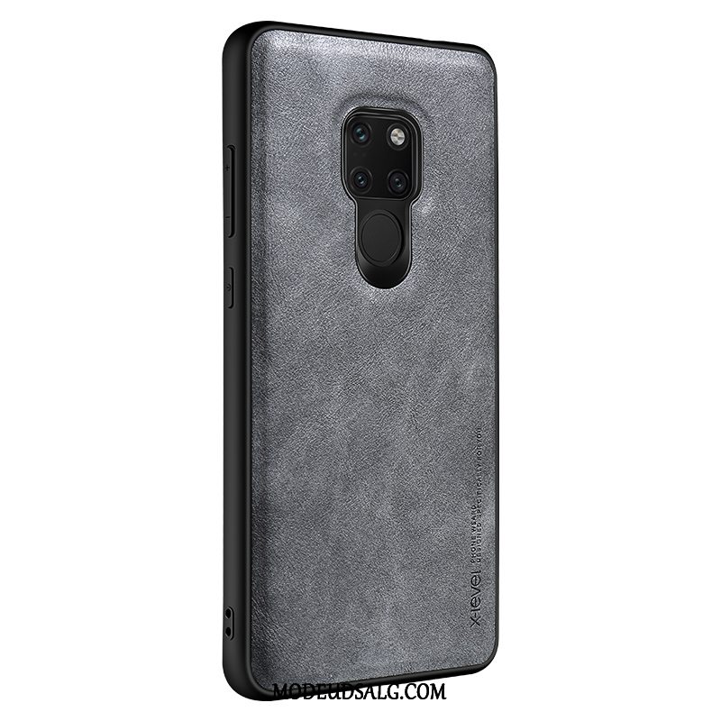 Huawei Mate 20 Etui / Cover Beskyttelse High End Grå Business