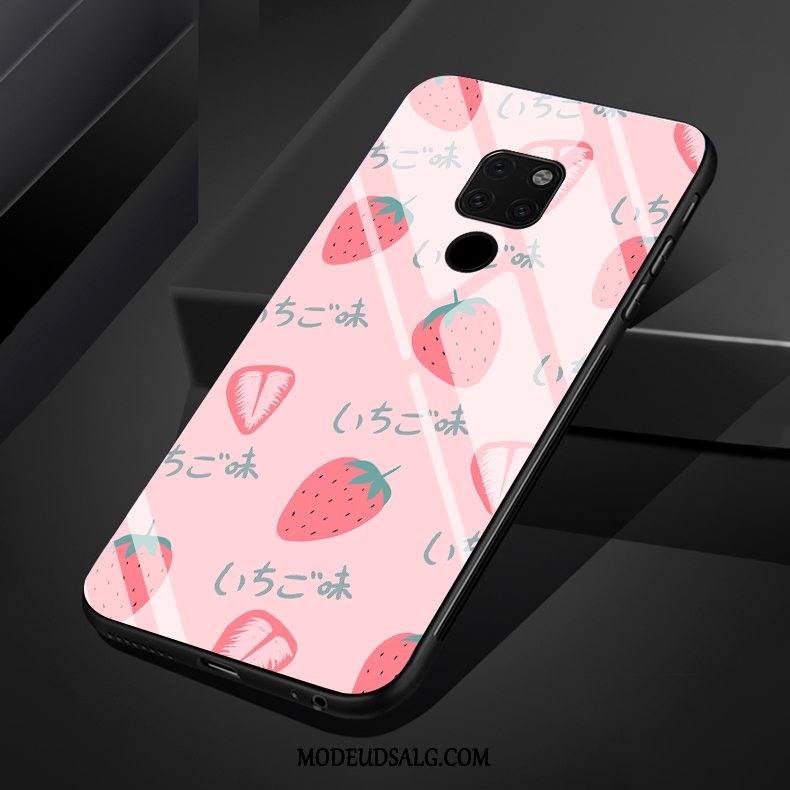 Huawei Mate 20 Etui Frugt Lyserød Cover Kreativ Frisk