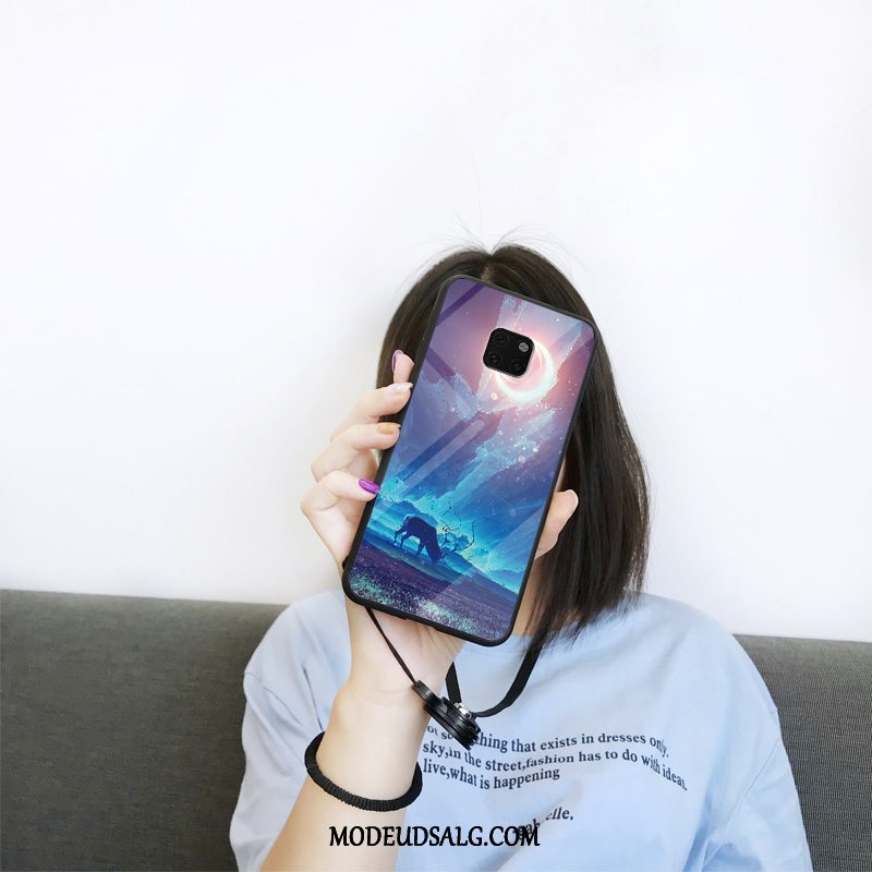 Huawei Mate 20 Pro Etui Måned Blå Mode Hængende Ornamenter Trend