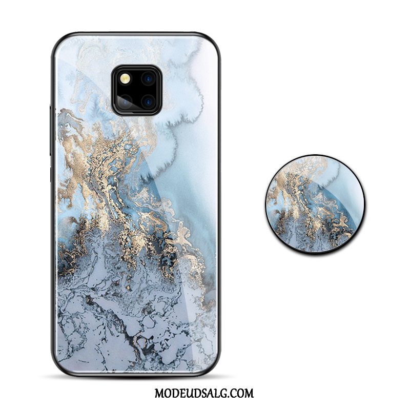 Huawei Mate 20 Rs Etui Glas Beskyttelse Cover Mønster Stor