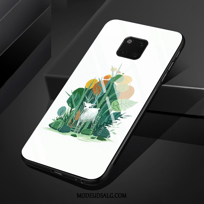 Huawei Mate 20 Rs Etui Smuk Kreativ Glas Silikone Grøn