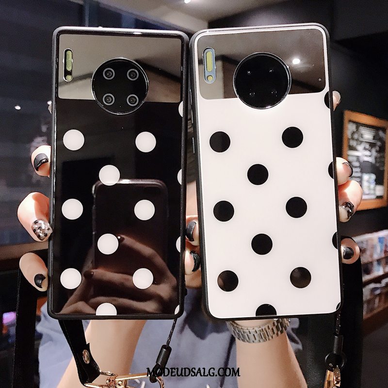 Huawei Mate 30 Etui / Cover Bølge Punkt Hængende Ornamenter Ny Simple Rød