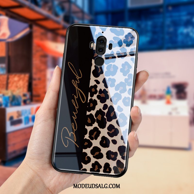 Huawei Mate 9 Etui Leopard Sort Ny Af Personlighed Silikone