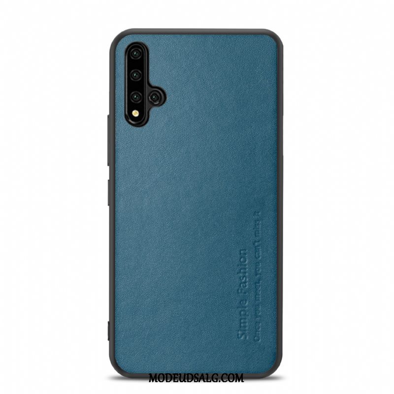 Huawei Nova 5t Etui / Cover Beskyttelse Blå High End Tynd