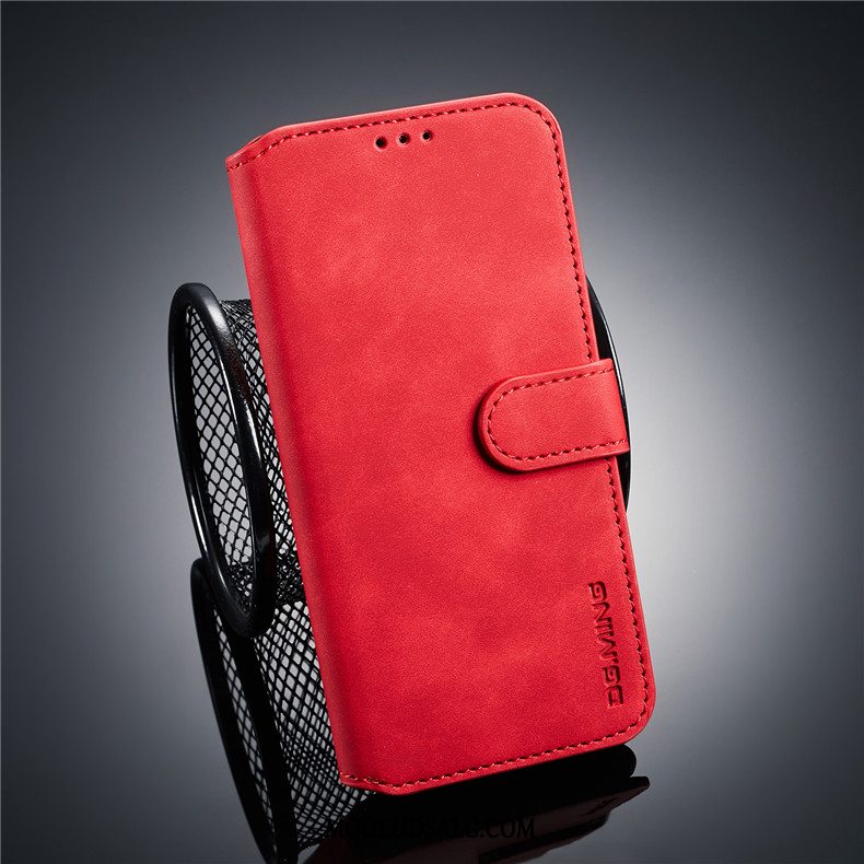 Huawei P Smart 2019 Etui / Cover Beskyttelse Folio Rød Trend