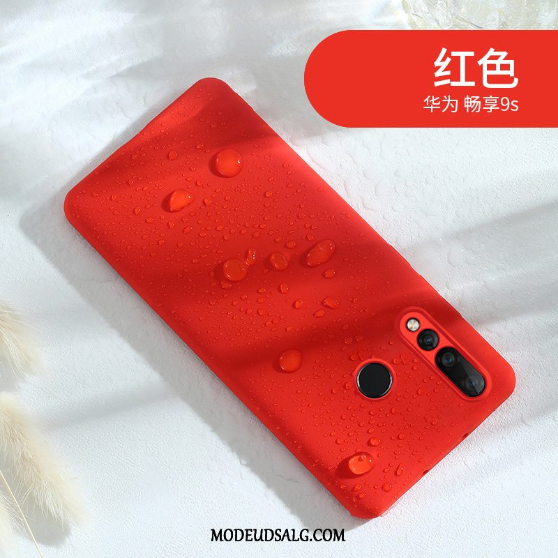 Huawei P Smart+ 2019 Etui / Cover Net Red Alt Inklusive Solid Farve Rød Beskyttelse