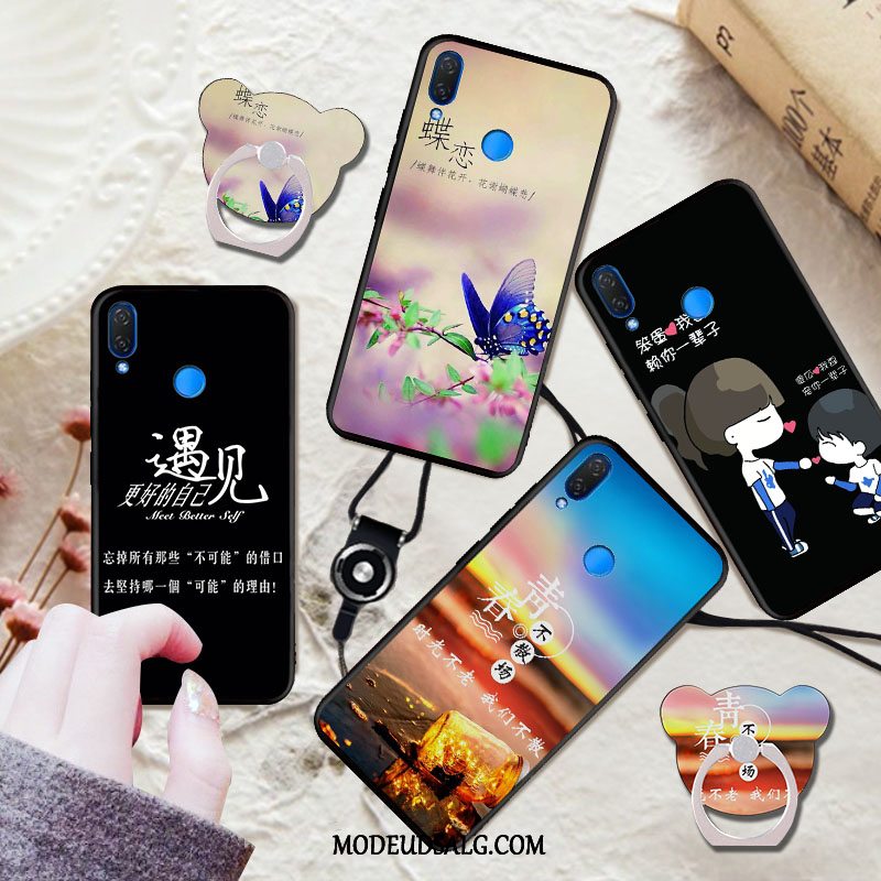 Huawei P Smart 2019 Etui Cover Sort Silikone