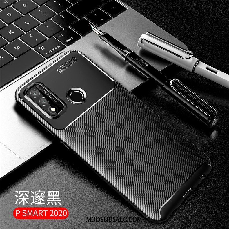 Huawei P Smart 2020 Etui Beskyttelse Silikone Cover Anti-fald Tilbehør