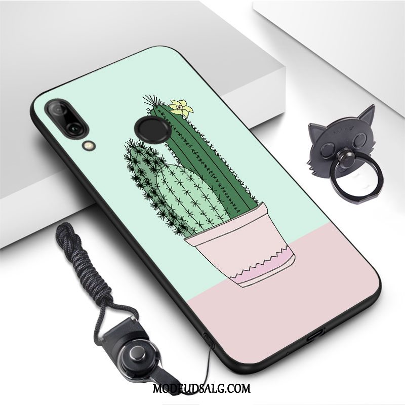 Huawei P Smart Z Etui / Cover Anti-fald Vind Grøn Mode Silikone