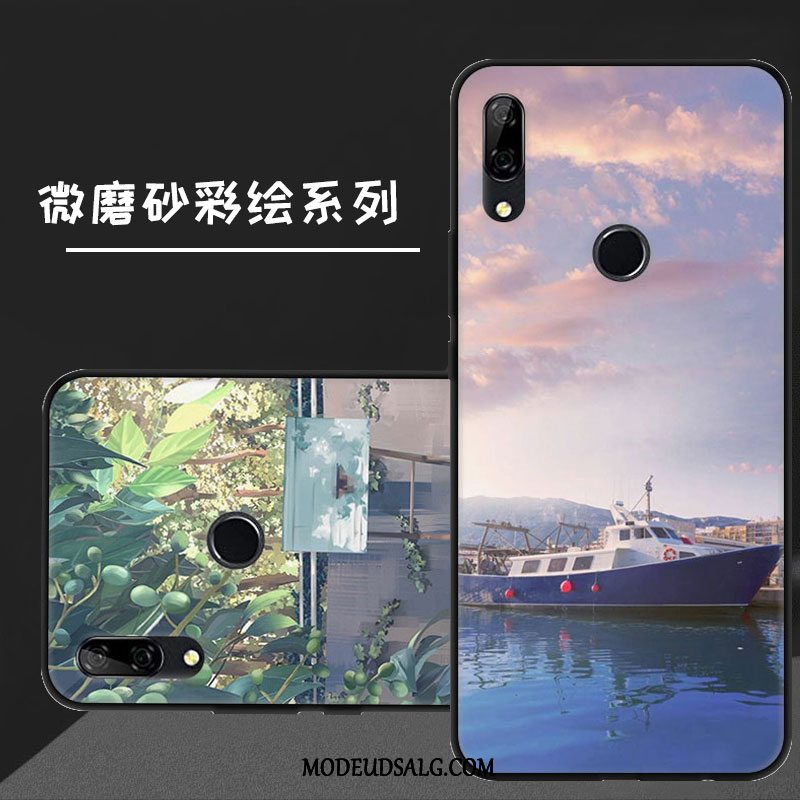 Huawei P Smart Z Etui / Cover Blå Anti-fald Trend Beskyttelse