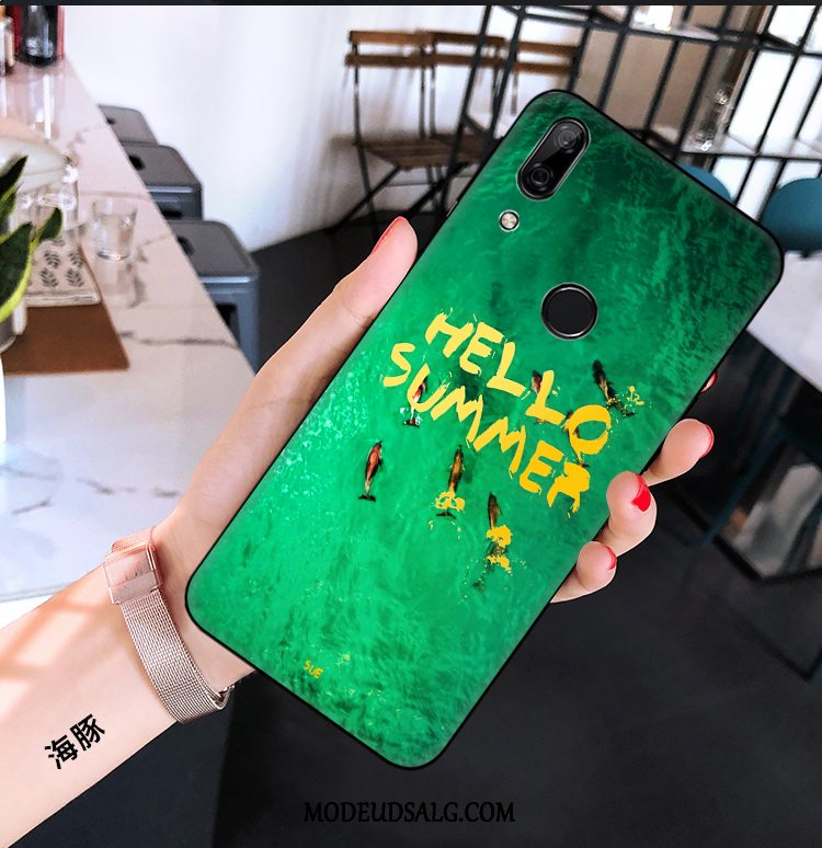 Huawei P Smart Z Etui Grøn Anti-fald Silikone Beskyttelse Cover