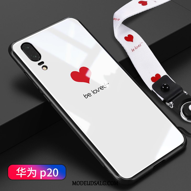 Huawei P20 Etui Simple Kærlighed Beskyttelse Net Red Elskeren