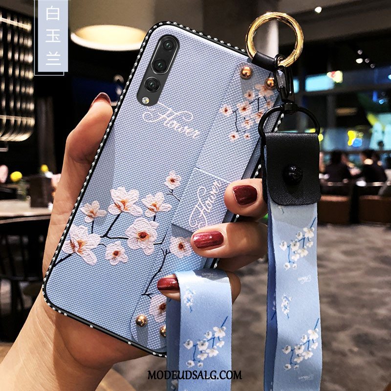 Huawei P20 Pro Etui / Cover Blå Hængende Ornamenter Silikone Blød