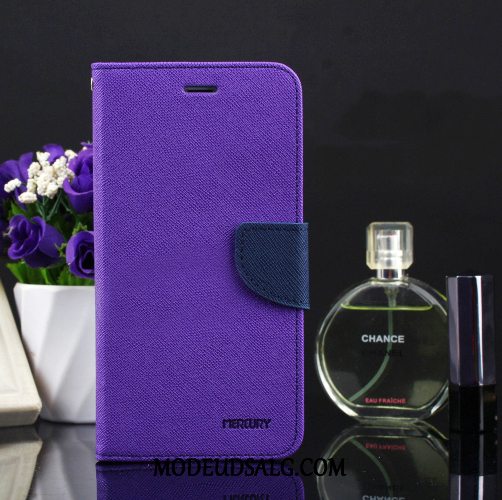 Huawei P20 Pro Etui Kort Alt Inklusive Folio Cover Lilla