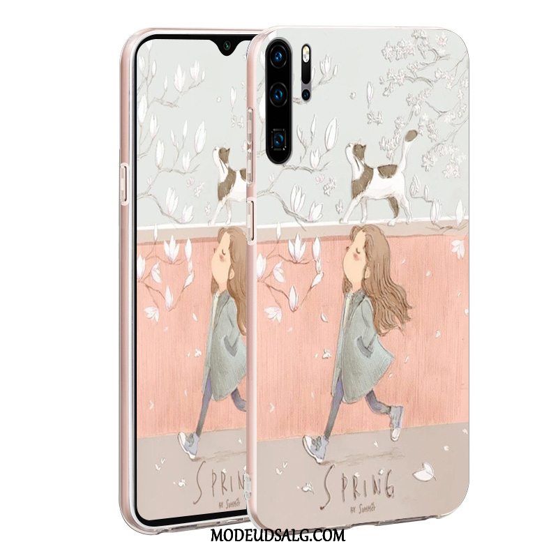 Huawei P30 Pro Etui / Cover Lyserød Alt Inklusive Tynd Blød