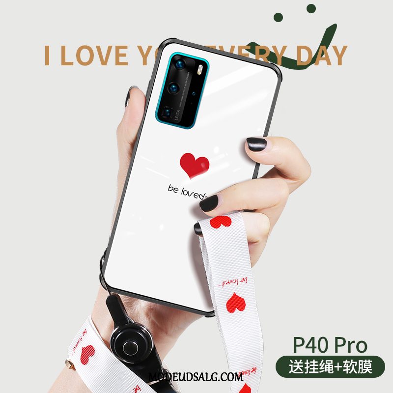 Huawei P40 Pro Etui Simple Ny Cover Kærlighed Anti-fald