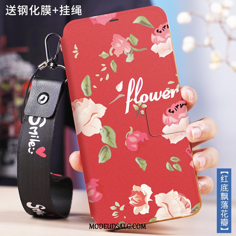 Huawei Y5 2018 Etui Anti-fald Lædertaske Cover Høj Blød