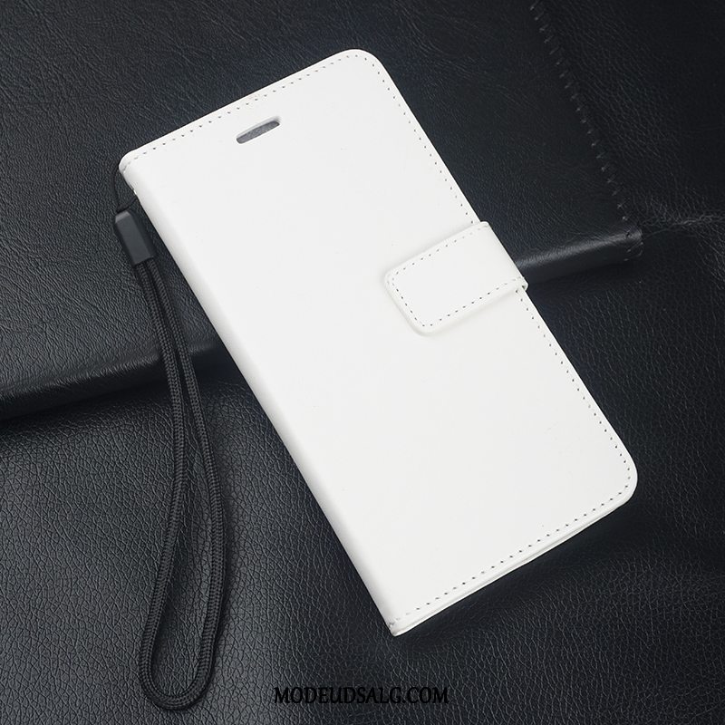 Huawei Y5 2018 Etui Clamshell Hvid Membrane Cover Silikone