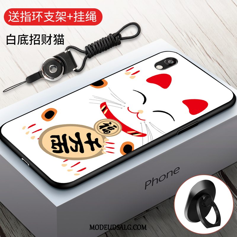 Huawei Y5 2019 Etui Beskyttelse Hvid Af Personlighed Cover Cartoon
