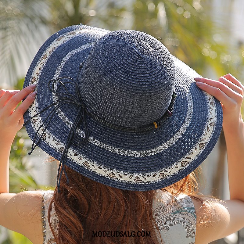 Huer Dame Kvinder Solhatte Strand Solen Anti-uv