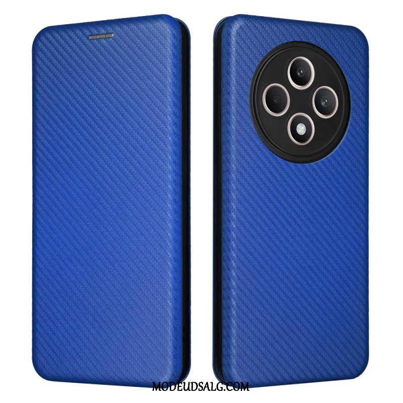 Læder Cover Oppo Reno 12f 5g Kulfiber