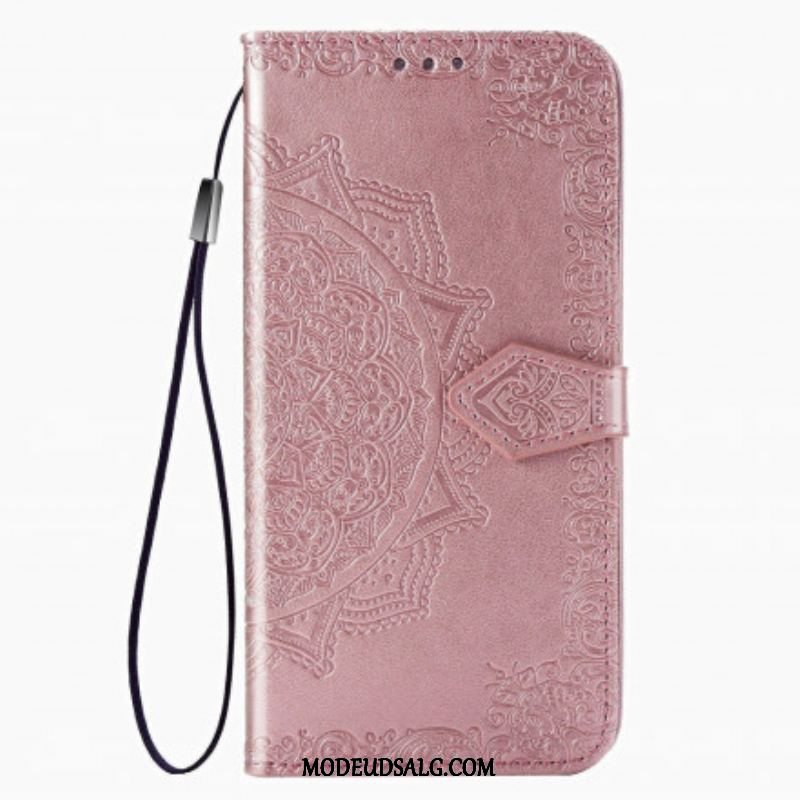 Læder Cover Samsung Galaxy A51 5G Mandala Middelalder