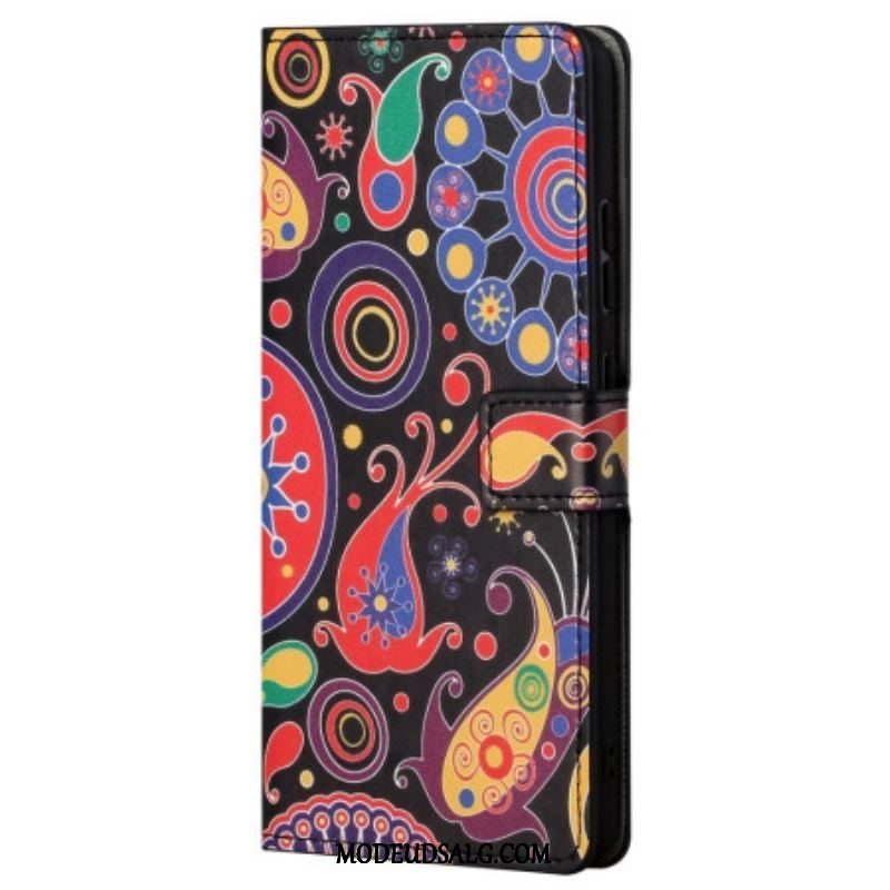 Læder Cover Samsung Galaxy S23 5G Paisley