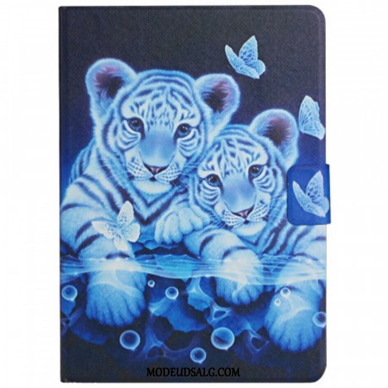 Læder Cover Samsung Galaxy Tab A8 (2021) Tigre