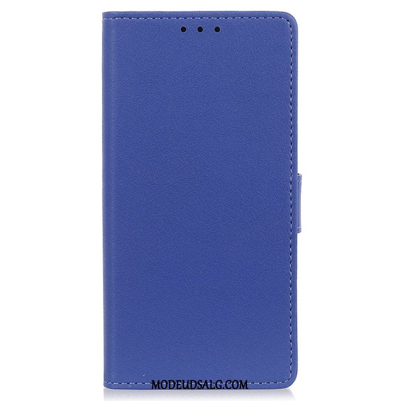 Læder Cover Sony Xperia 1 Vi Telefon Etui Klassisk