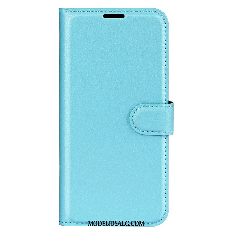 Læder Cover Xiaomi 14t Pro Telefon Etui Litchi Kunstlæder