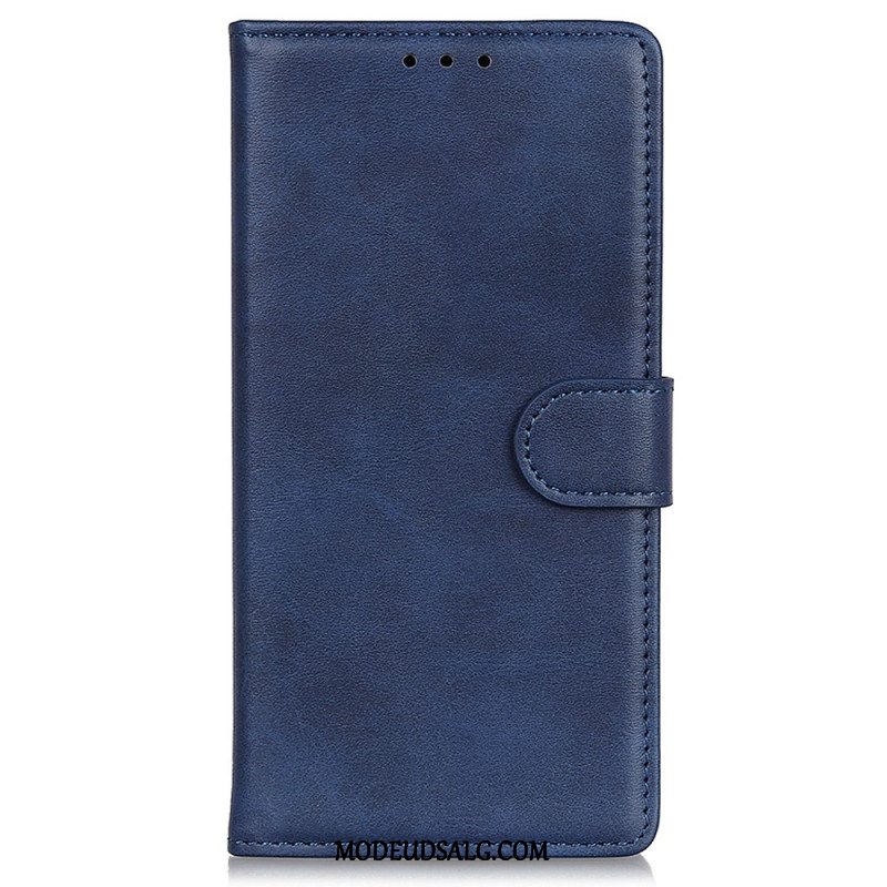 Læder Cover Xiaomi 14t Pro Telefon Etui Mat Kunstlæder