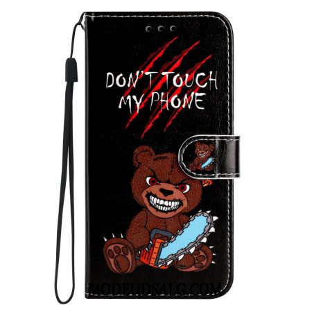 Læder Cover Xiaomi 14t Telefon Etui Vred Bjørn